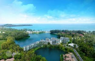 One-bedroom furnished apartment with sea and lake views in Laguna Phuket, Thailand for $295,000