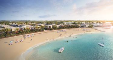 New complex of luxury villas with a yacht club and a golf club, Ras Al Khaimah, UAE