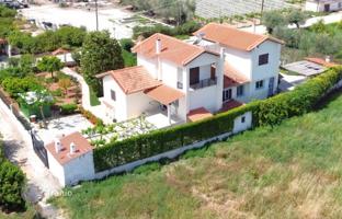 Three-storey villa with a lush garden, a parking and sea views in Peloponnese, Greece for 320,000 €