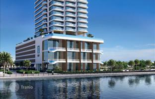 Townhouses in a new residence LIV Maritime with swimming pools, a mini golf course and panoramic views, Dubai Maritime City, Dubai, UAE for From 67,421,000 TRY
