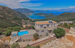 Three-storey modern villa with a pool and stunning sea views in Lefkada, Peloponnese, Greece for 1,850,000 €