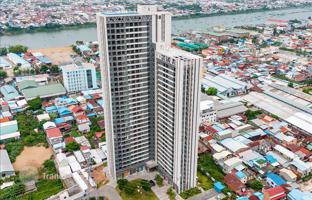 High-rise complex of furnished apartments with a swimming pool, a fitness club and a panoramic view, Phnom Penh, Cambodia for From $53,000