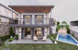 New complex of villas with swimming pools and gardens in the center of Bodrum, Turkey for From 83,292,000 TRY