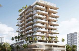 New complex of furnished apartments Sunset Bay 5 with a swimming pool and a direct access to beaches, Dubai Islands, UAE for From $623,000