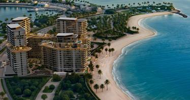Residence with a private beach, an infinity pool and a wellness center, Ras Al Khaimah, UAE