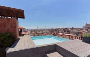 Exclusive penthouse with a private pool in Sarria Sant Gervasi, Barcelona, Spain for 1,050,000 €