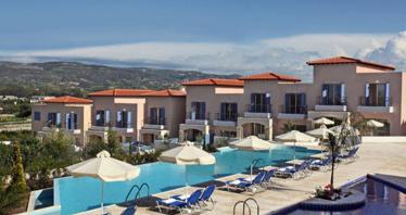 Complex of townhouses with swimming pools and a green area, Paphos, Cyprus
