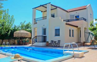 Furnished villa with a picturesque view, a swimming pool and a garden near the beach, Chania, Greece for 550,000 €