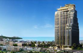 New high-rise residence with swimming pools, waterfalls and jacuzzis, Pattaya, Thailand for From $107,000