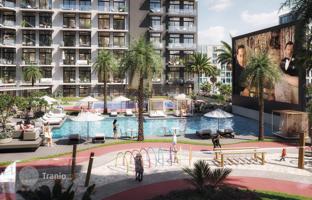 395 new flats in residential complex Laya Heights in Dubai Studio City for From $190,000