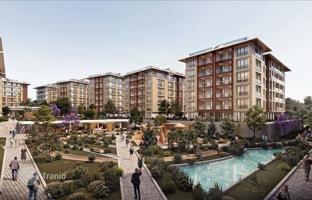 New residence with a swimming pool, green areas and a spa area near a highway, Istanbul, Turkey for From 14,239,000 TRY