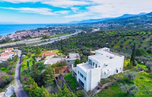 Stylish spacious villa with panoramic sea and mountain views in Peloponnese, Greece for 430,000 €