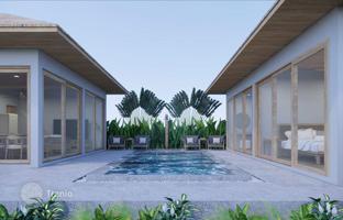 Complex of villas with terraces and swimming pools in Choeng Mon area, Samui, Thailand for From $266,000