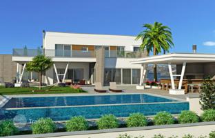 Villa with an elevator, a swimming pool and panoramic views close to the coast, Mouttagiaka, Cyprus for 1,380,000 €