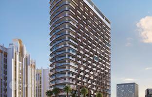 New high-rise The Place Residence close to golf clubs, Dubai Sports City, Dubai, UAE for From $196,000