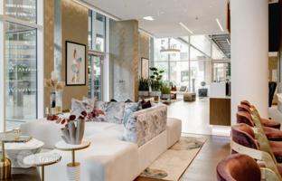 Luxury apartment with a balcony in a development with gardens and lounge areas, near a tube station, Paddington, London, UK for £1,275,000