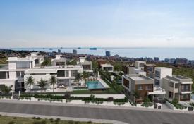 New four-level villas with sea views and swimming pools in Mouttagiaka, Limassol, Cyprus for From 2,280,000 €