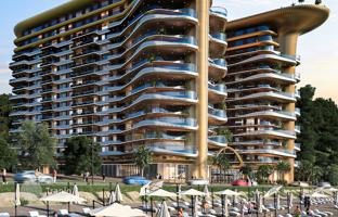 1-bedroom apartment in new building 40 m² in Sarpi for $116,000