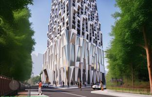 New high-rise residence with a swimming pool and commercial areas, Phnom Penh, Cambodia for From $82,000