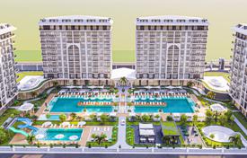 New luxury residential complex with swimming pools, an aquapark and a tennis court near the sea, Alanya, Turkey for From $97,000