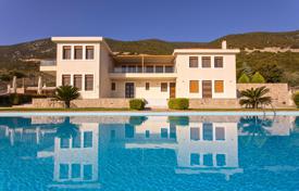 Furnished villa with a swimming pool, a guest apartment and a panoramic view at 400 meters from the sea, Ancient Epidaurus, Greece for 1,450,000 €