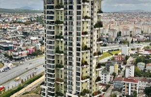 Residence with a swimming pool, a spa and a view of the forest near a highway, Istanbul, Turkey for From 12,381,000 TRY