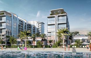 New residential complex Starline Beach Residences with a beach, a yacht club and 5-star hotels on Siniya Island, Umm Al Quwain, Dubai, UAE for From $3,185,000