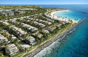 New waterfront complex of villas and townhouses Bay Villas with a beach and a yacht marina, Dubai Islands, Dubai, UAE for From $12,014,000