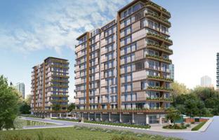 New residence with a garden, a swimming pool and around-the-clock security, Kağıthane, Istanbul, Turkey for From 26,292,000 TRY