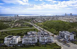 New hilltop residence with a swimming pool and a panoramic view, Germasogeia, Cyprus for From 232,000 €