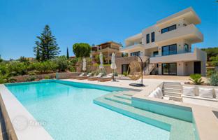 Turnkey three-storey villa with a swimming pool, relaxation areas and panoramic views in Porto Heli, Peloponnese, Greece for 1,900,000 €