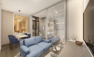 Furnished one-bedroom apartment in a new residence, 800 meters from Nai Harn Beach, Phuket, Thailand for $120,000