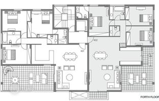 3-bedroom penthouse 180 m² in Egkomi for 580,000 €