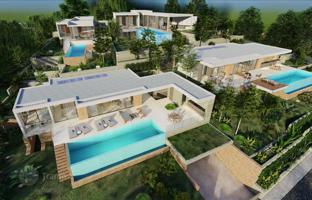New complex of villas with swimming pools and panoramic views, Konia, Cyprus for From 1,270,000 €