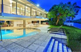 Cozy villa with a backyard, a swimming pool, a terrace, Key Biscayne, USA for $8,490,000