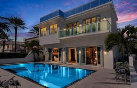 Modern coastal villa with a pool, a garage, a terrace and an ocean view, Fort Lauderdale, USA for $4,250,000