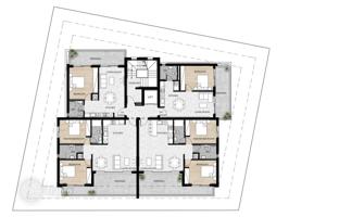 3-bedroom penthouse 130 m² in Zakaki for 390,000 €