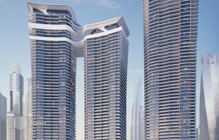 Seahaven Tower — new beachfront residence by Sobha with a marina and beaches in Dubai Harbour for From $1,149,000