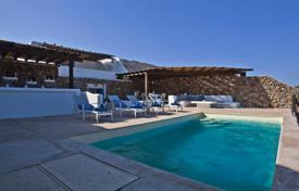 Cozy villa with a swimming pool and panoramic views at 150 meters from the beach, Mykonos, Greece for 5,900 € per week
