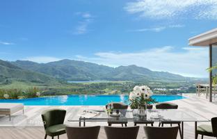Villas with private pools, with mountain, sea, lake and garden views, in the centre of Phuket, Thailand for From $802,000