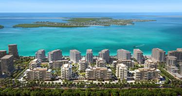 Exclusive residential complex The Beach House Fahid on the second line from the beach, Fahid Island, UAE