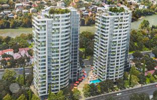 1-bedroom apartment in new building 64 m² in Tbilisi (city) for $160,000