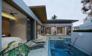 New complex of villas with swimming pools near the beach, Maenam, Samui, Thailand for From $445,000