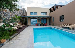 Three-storey villa with a swimming pool at 30 meters from the sea, Elounda, Greece for 670,000 €