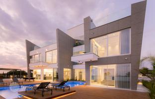 Villa with an elevator, a swimming pool and a roof-top garden, 400 meters from the beach, Ayia Napa, Cyprus for 2,950,000 €